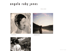 Tablet Screenshot of angelarubyjones.com